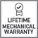 Lifetime Mechanical Warranty