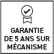 5-Year Mechanical Warranty