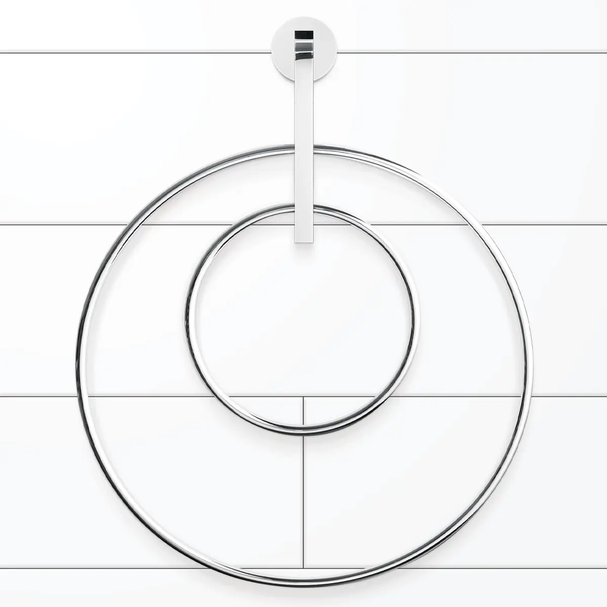 Double Towel Ring