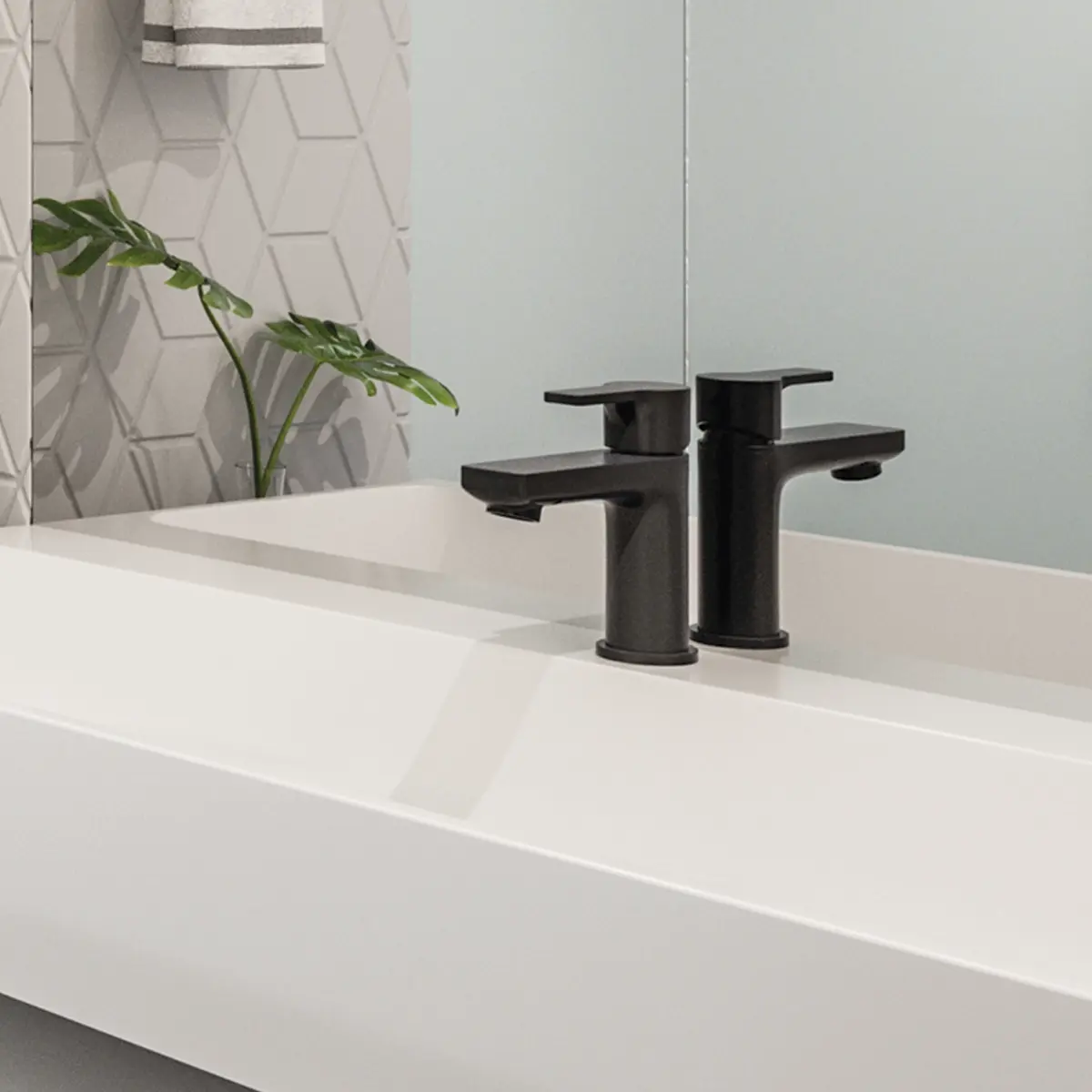 One-Handle Bathroom Faucet