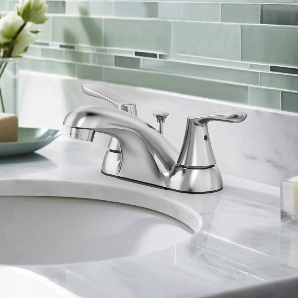 Two-Handle Bathroom Faucet