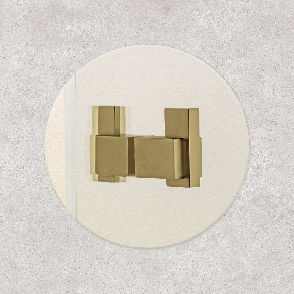 Double Shower Door Knob