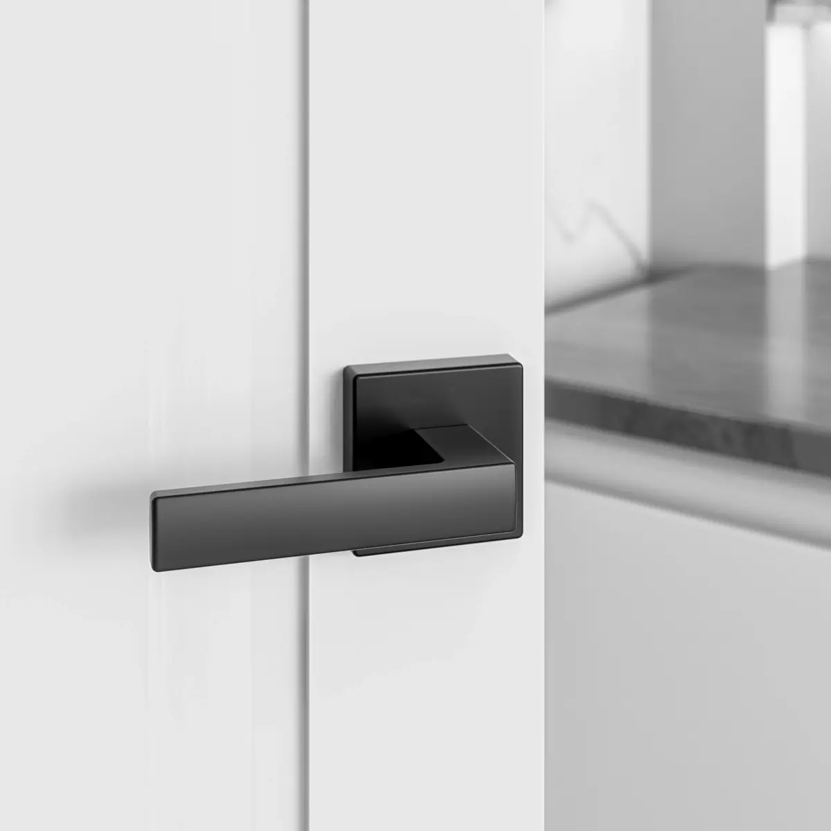 Square Rose Lever