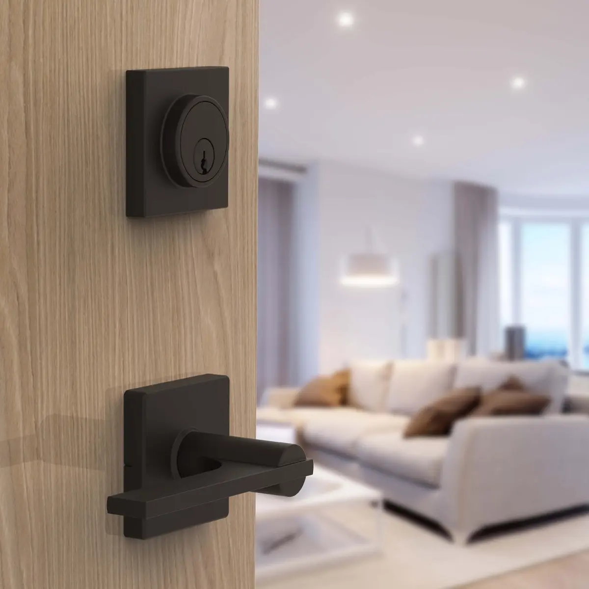 Square Interconnected Lock