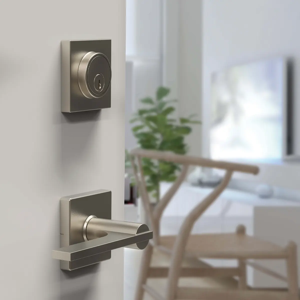 Square Interconnected Lock